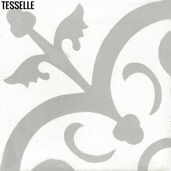 La Fleur Celine 8" Square Cement Tile