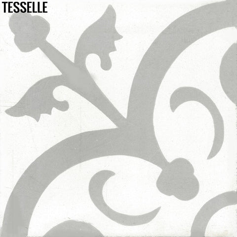 La Fleur Celine 8" Square Cement Tile