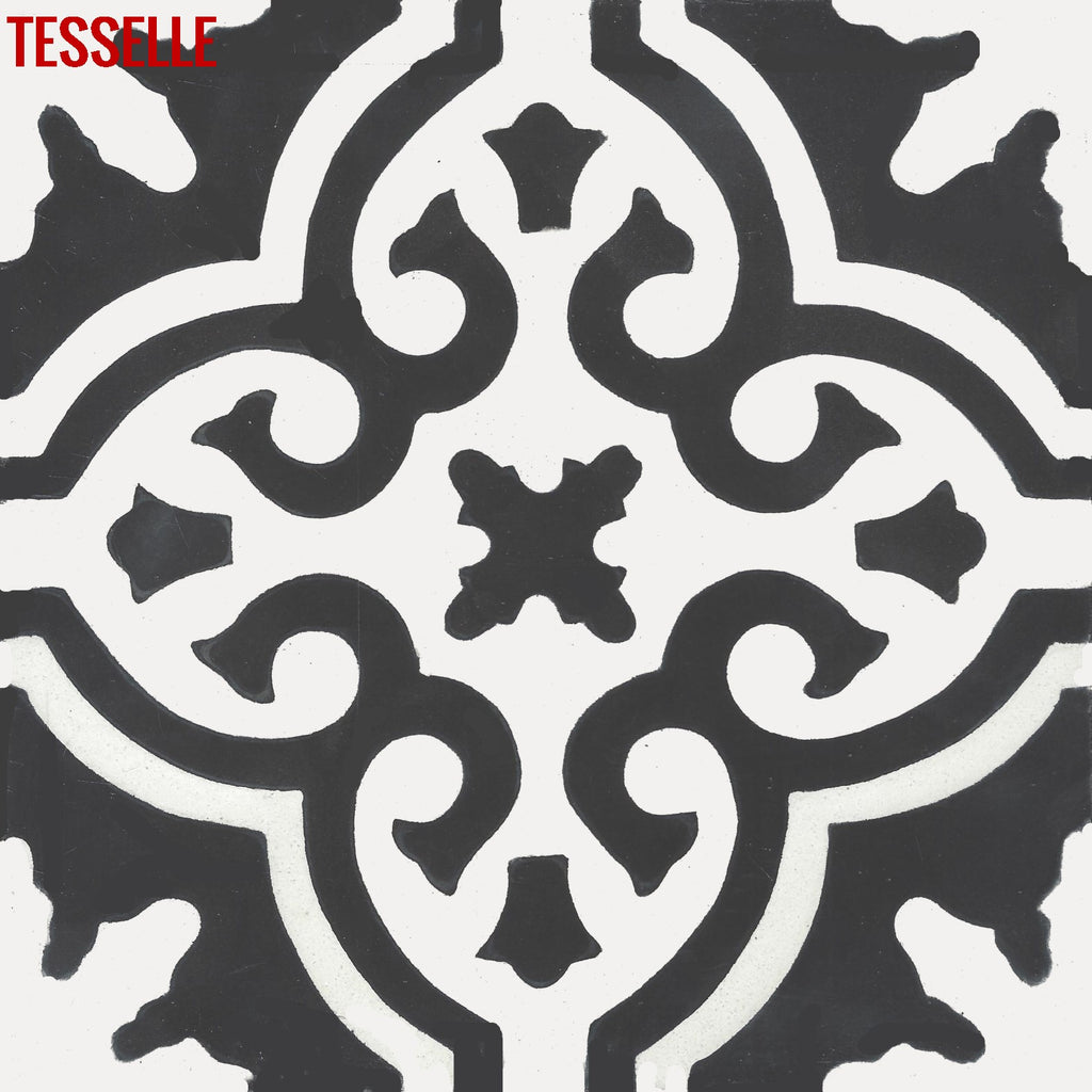 Linares La Graza 8" Square Cement Tile