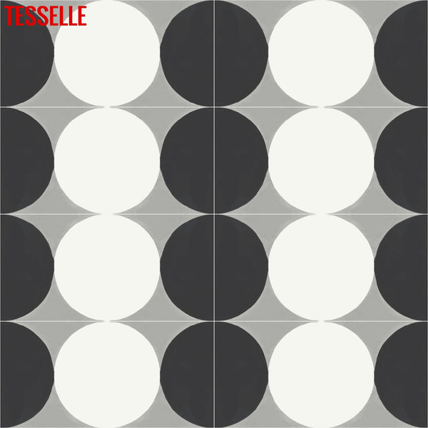 Luna Veris 8" Square Cement Tile 1