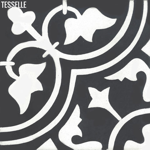 Lyssa Brea 8" Square Cement Tile