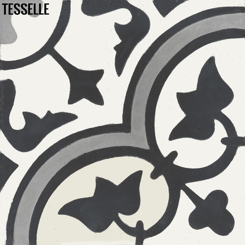 Lyssa Le Bourg 8" Square Cement Tile