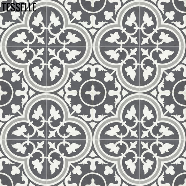 Avignon Rive 8" Square Cement Tile repeat