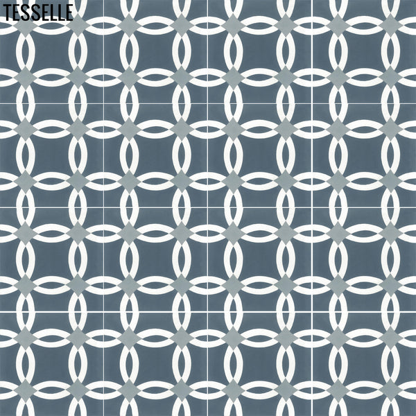 Manati Armada 8" Square Cement Tile 1