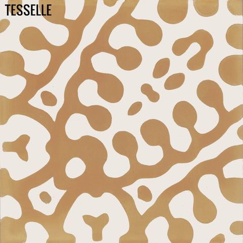 Marikka 8" Square Cement Tile - Selva