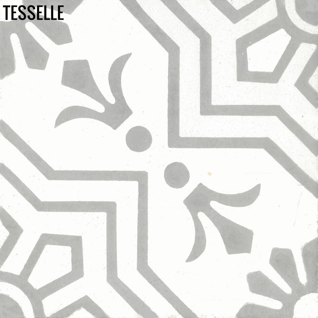 Mazatlan Perla 8" Square Cement Tile