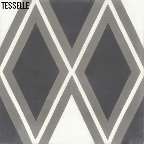 Merino Lacara 8" Square Cement Tile