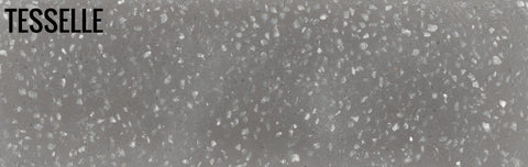 Metro Cove 8 x 2.5" Natural Tan Terrazzo Cement Subway Tile