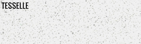 Metro Matira 8 x 2.5" White Terrazzo Cement Subway Tile