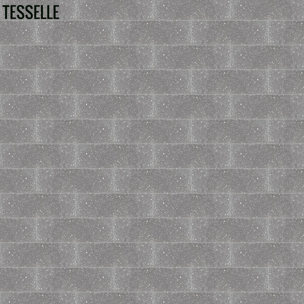 Metro Rockaway 8 x 2.5" Natural Grey Terrazzo Cement Subway Tile L