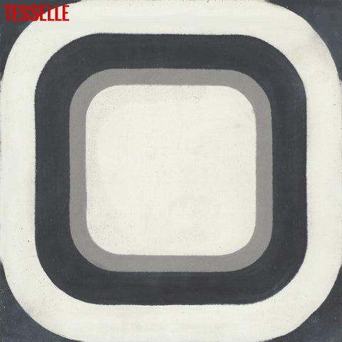 Modda Cinder 8" Square Cement Tile