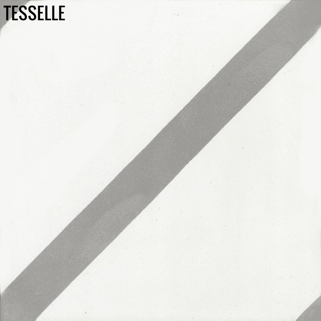 Neoterra Icicle 8" Square Cement Tile