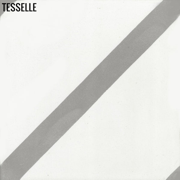 Neoterra Icicle 8" Square Cement Tile