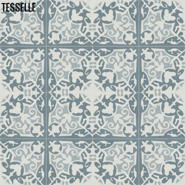 Nordica Floro Cement Tile 4x4