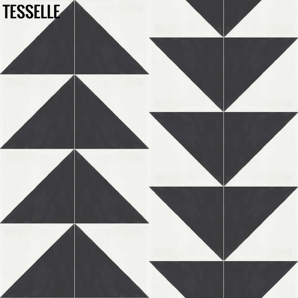 Oblique Kona 8" Square Cement Tile L