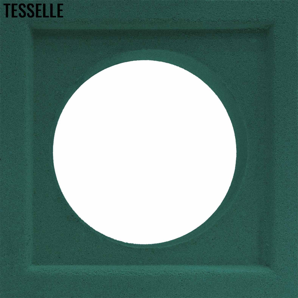 Orb Jade Green 7.5" Cement Breeze Block