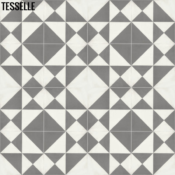 Origami  Cement Tile - Promenade Layout 1