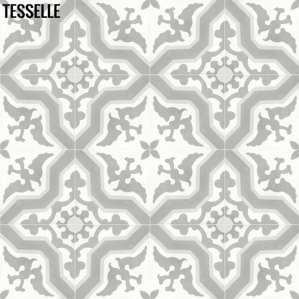 Palencia Galicia 8" Square Cement Tile 1