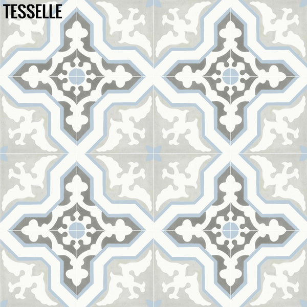 Palencia Otero 8" Square Cement Tile 1