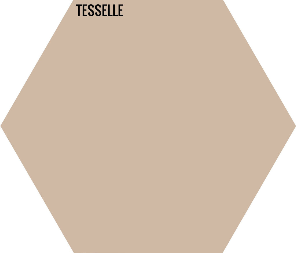 Playa 1004 - 9"x8" Hexagonal Cement Tile