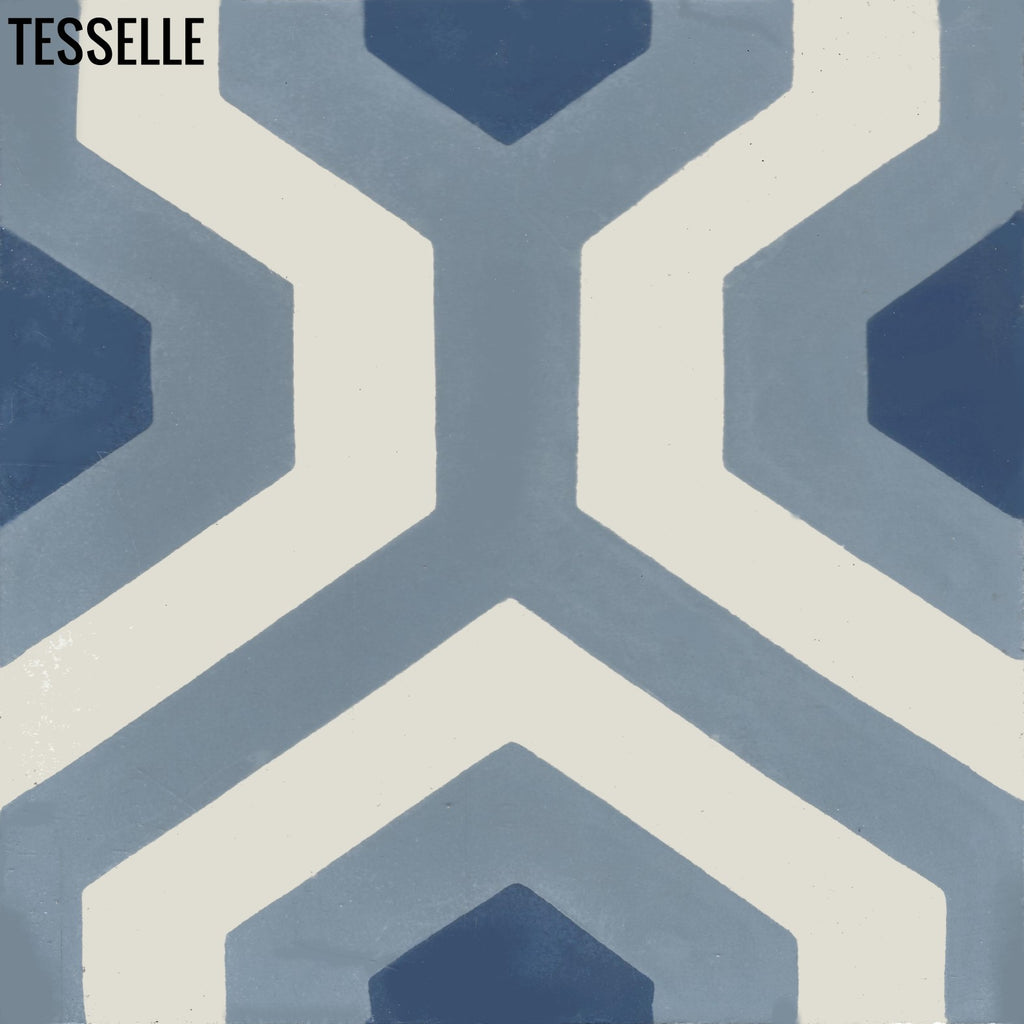 Plaza Carina 8" Square Cement Tile