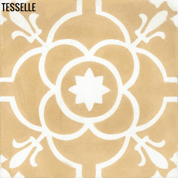 Provence Quartier 8" Square Cement Tile