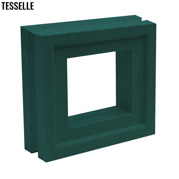 Quad Jade Green 7.5" Cement Breeze Block