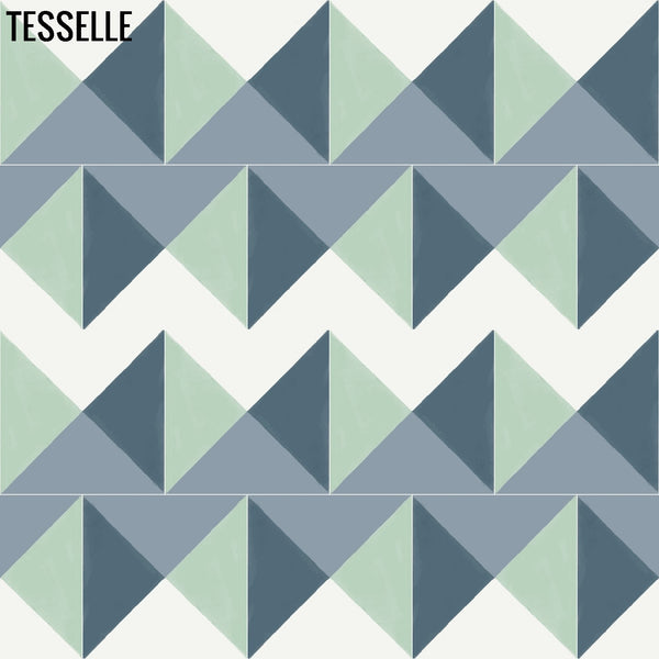 Quatra Gliese 8" Square Cement Tile 8