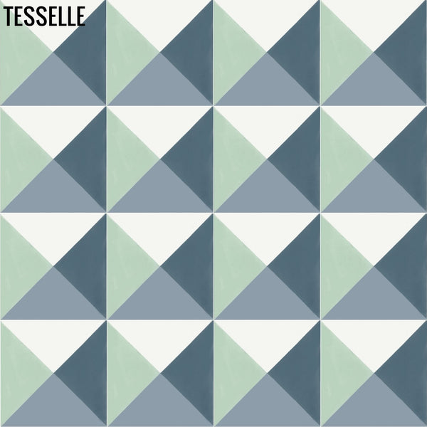 Quatra Gliese 8" Square Cement Tile 10