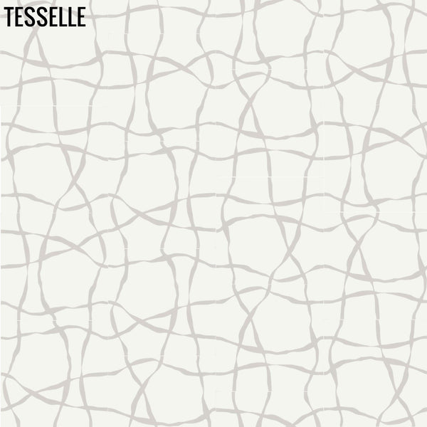 Random 1/3 Drop Layout of Raffia Corrina Cement Tile
