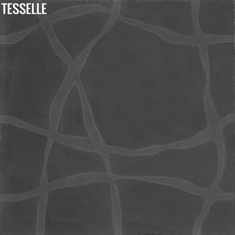 Raffia 8"x8" Square Cement Tile - Covena