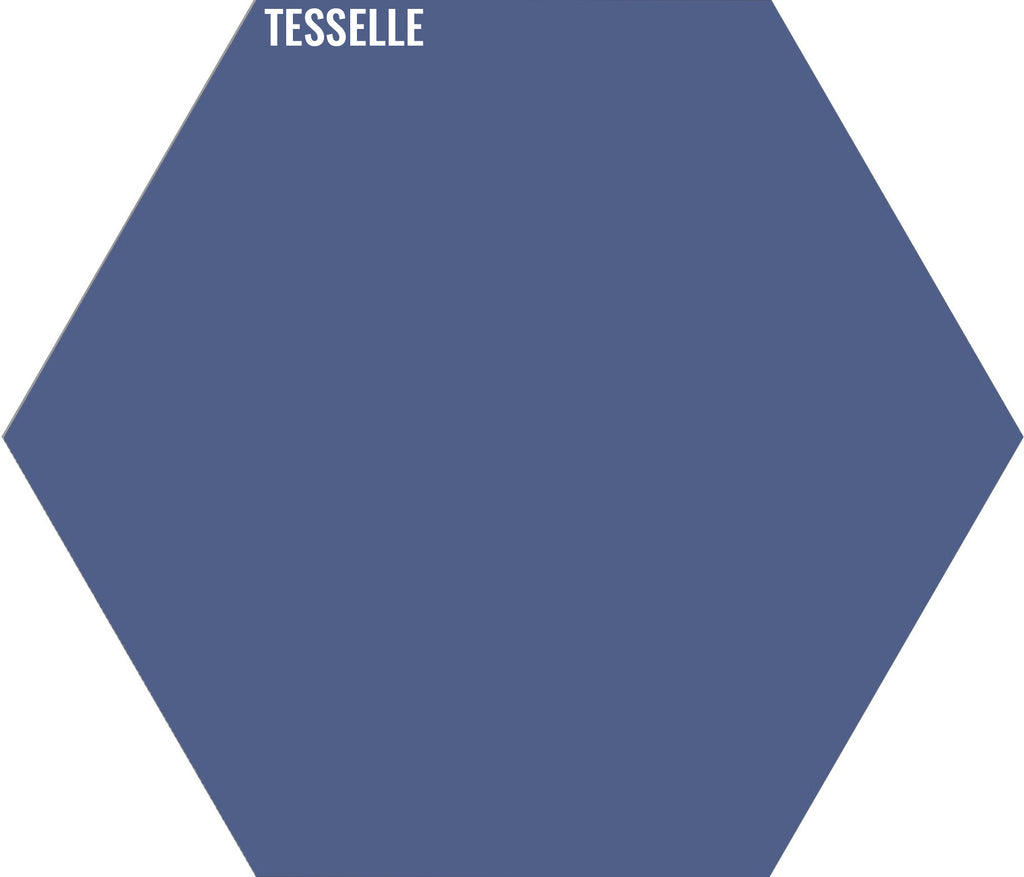Riverbend 8289 - 9"x8" Hexagonal Cement Tile