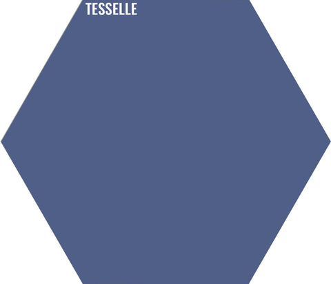 Riverbend 8289 - 9"x8" Hexagonal Cement Tile