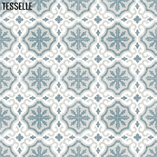 Santiago Clarillo 8" Square Terrazzo Cement Tile