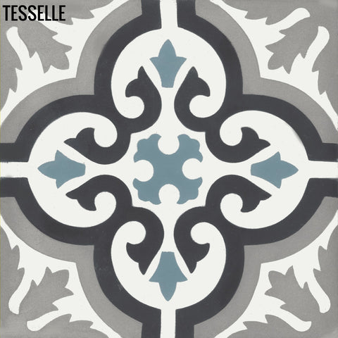 Santiago Mari 8" Square Cement Tile