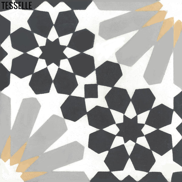 Selene Amarillo 8" Square Cement Tile