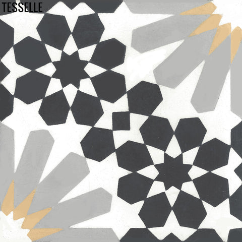 Selene Amarillo 8" Square Cement Tile