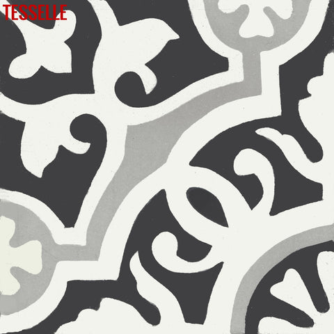 Sevilla Alameda 8" Square Cement Tile