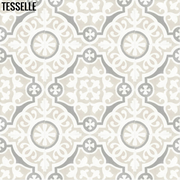 Sevilla Lucena 8" Square Cement Tile 1