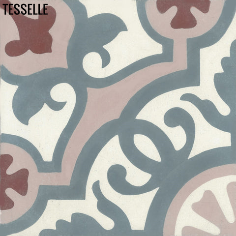 Sevilla Pilatos 8" Square Cement Tile