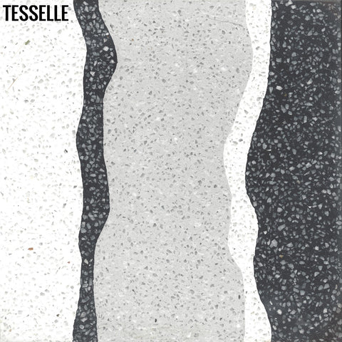 Shoreline Newport 8" Square Terrazzo Cement Tile Media