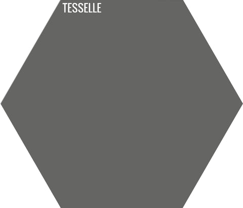 Smoke 2002 - 9"x8" Hexagonal Cement Tile