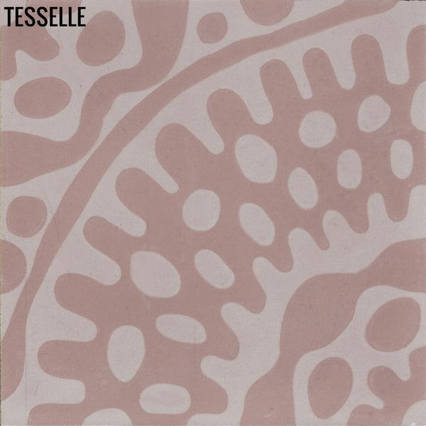 Sonora Blush 8" Square Cement Tile