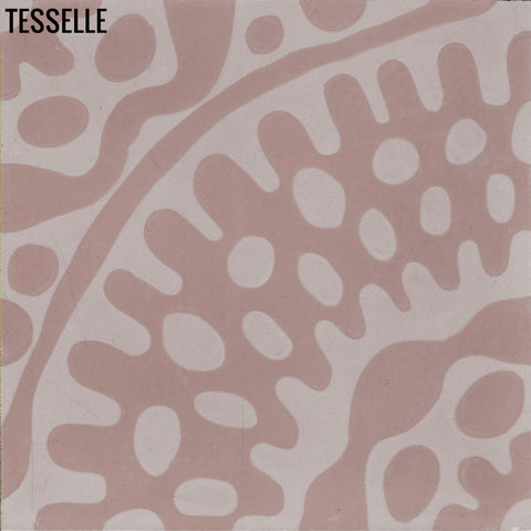Sonora Blush 8" Square Cement Tile