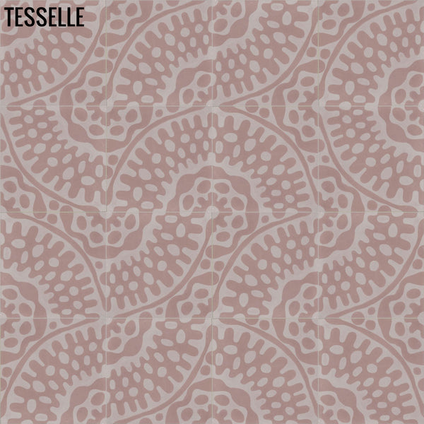 Sonora Blush 8" Square Cement Tile