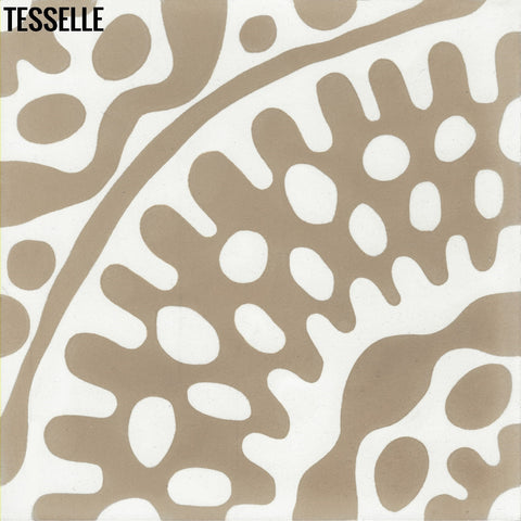 Sonora Sola 8" Square Cement Tile | Madallion Pattern