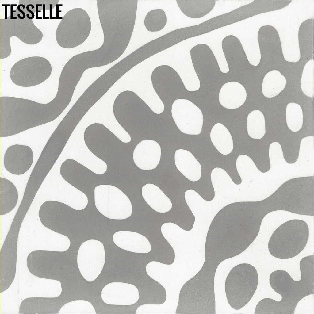 Sonora Thistle 8" Square Cement Tile