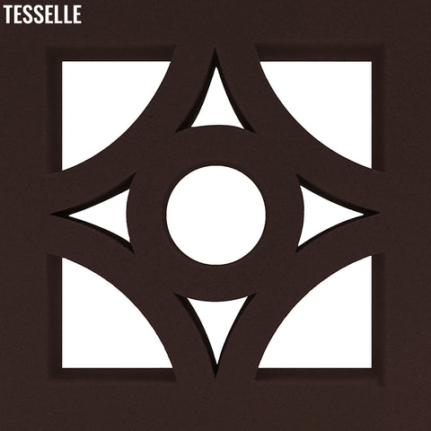 Starlight Espresso Brown 7.5" Cement Breeze Block