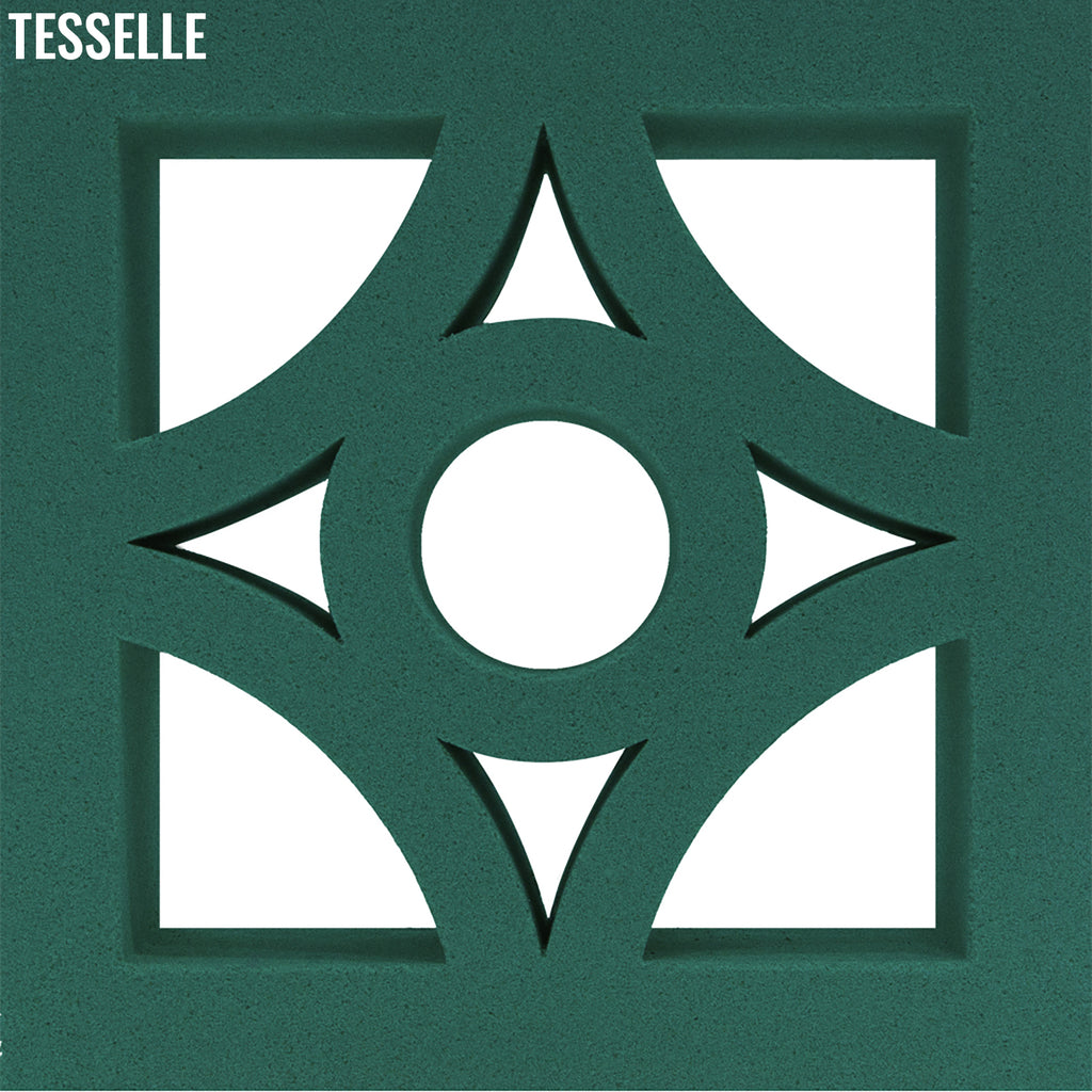 Starlight Jade Green 7.5" Cement Breeze Block