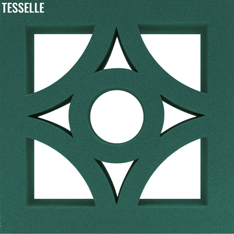 Starlight Jade Green 7.5" Cement Breeze Block